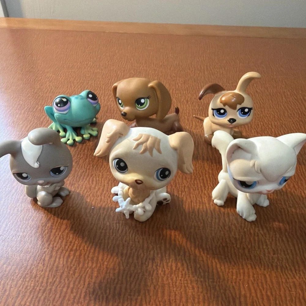 Lot of 6 Little Pet Shop: 140, 1339, 14, 139, 009, 155